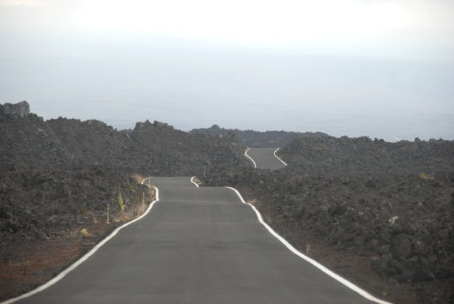 Mauna Loa Observatory access road