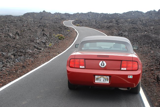 Mauna Loa Observatory access road