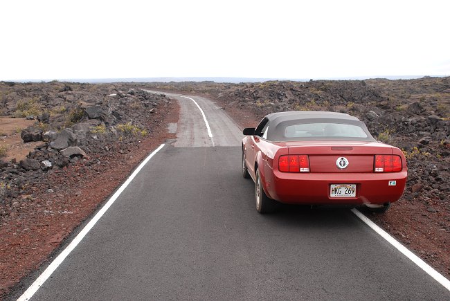 Mauna Loa Observatory access road