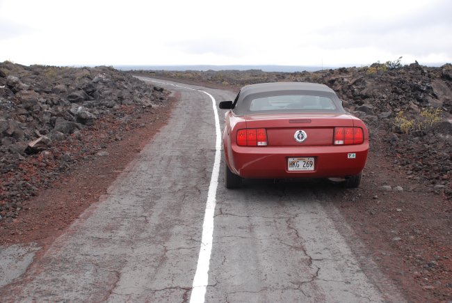 Mauna Loa Observatory access road